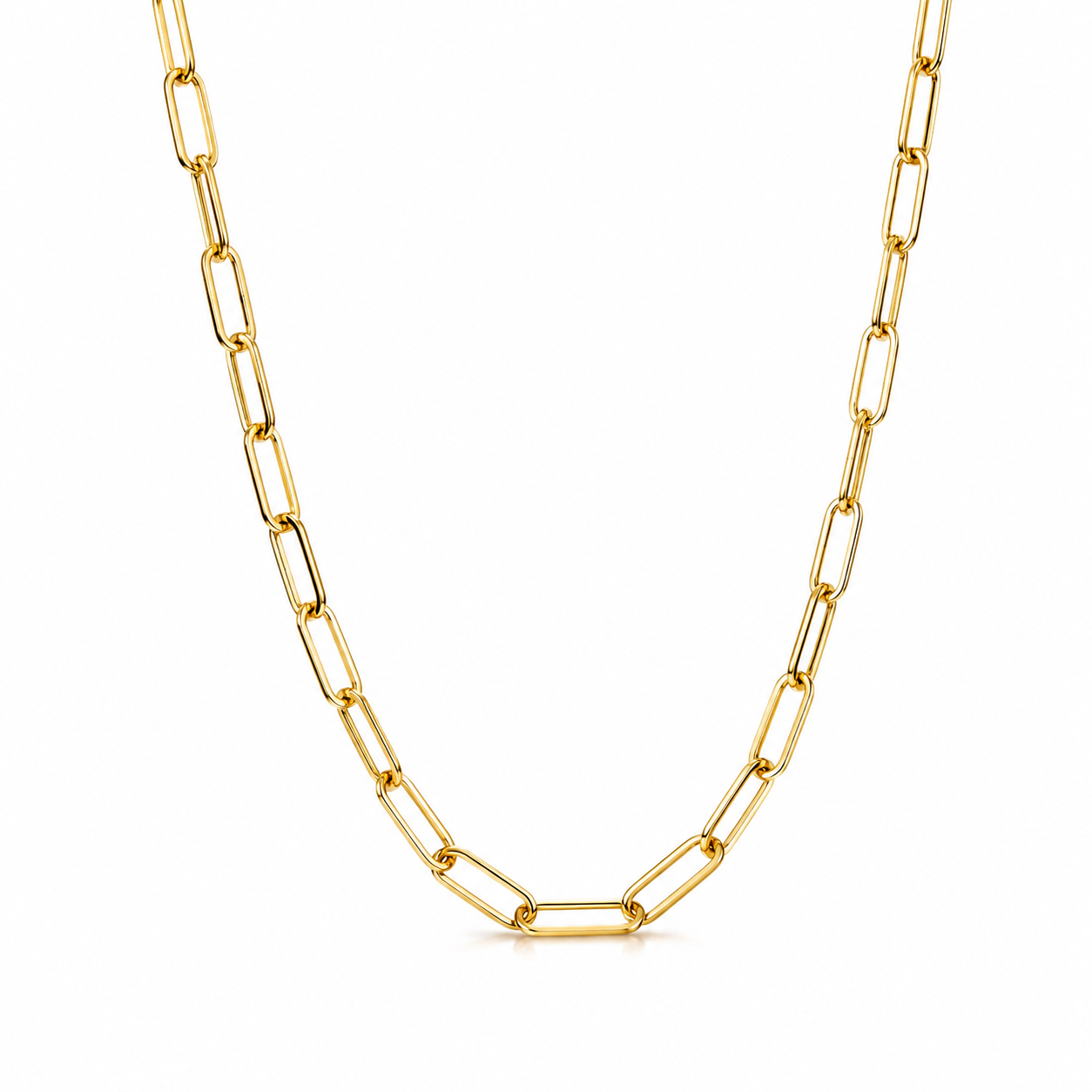 The paper Clip Chain 5mm 20"