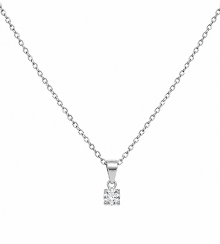 MIni Cz Charm Necklace