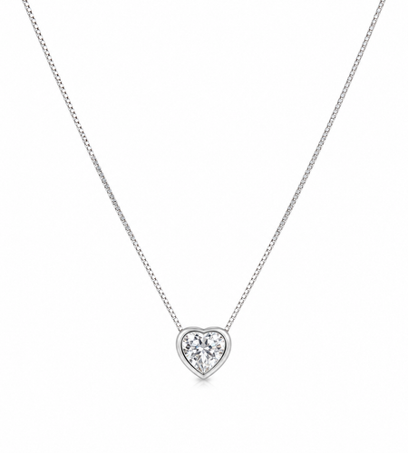 Crystal Heart Necklace