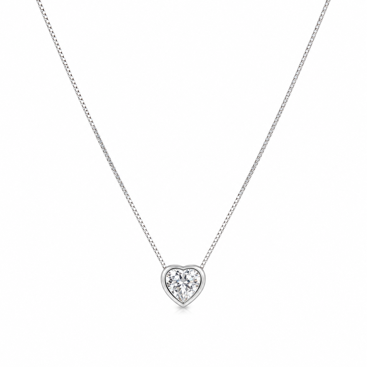 Crystal Heart Necklace