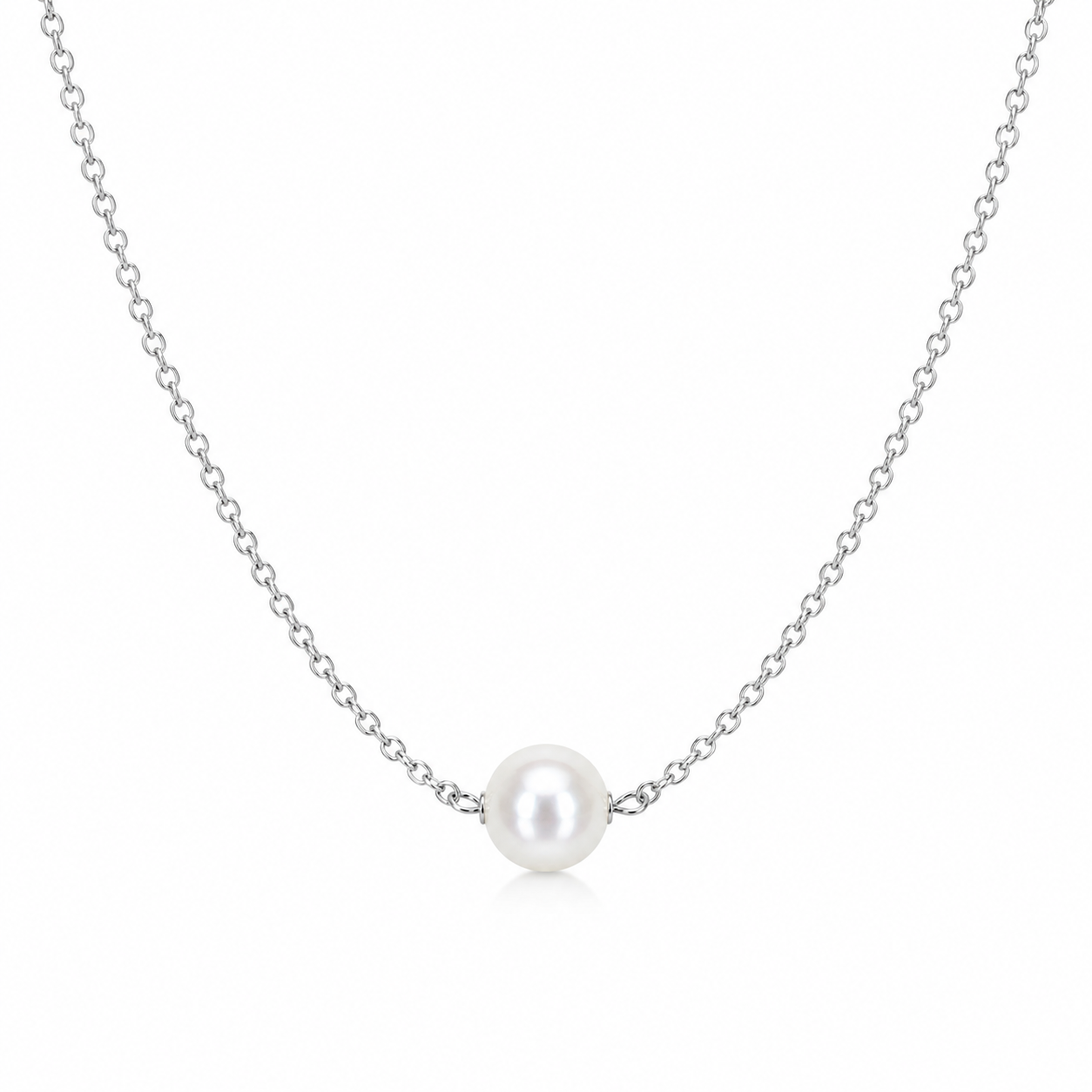 Single Pearl Necklace