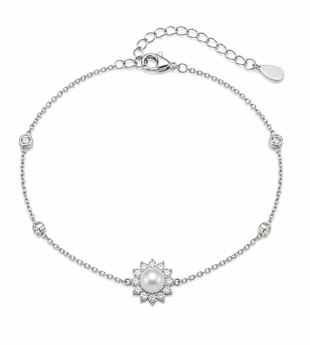 Pearl Sunburst Bracelet