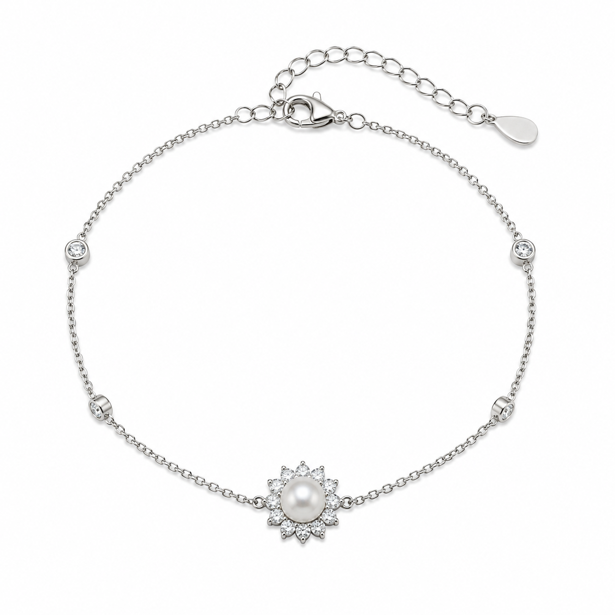 Pearl Sunburst Bracelet