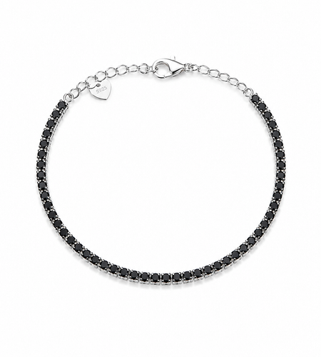 2.5 mm color tennis bracelet