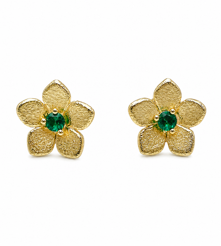 Mini Matte Flower earrings