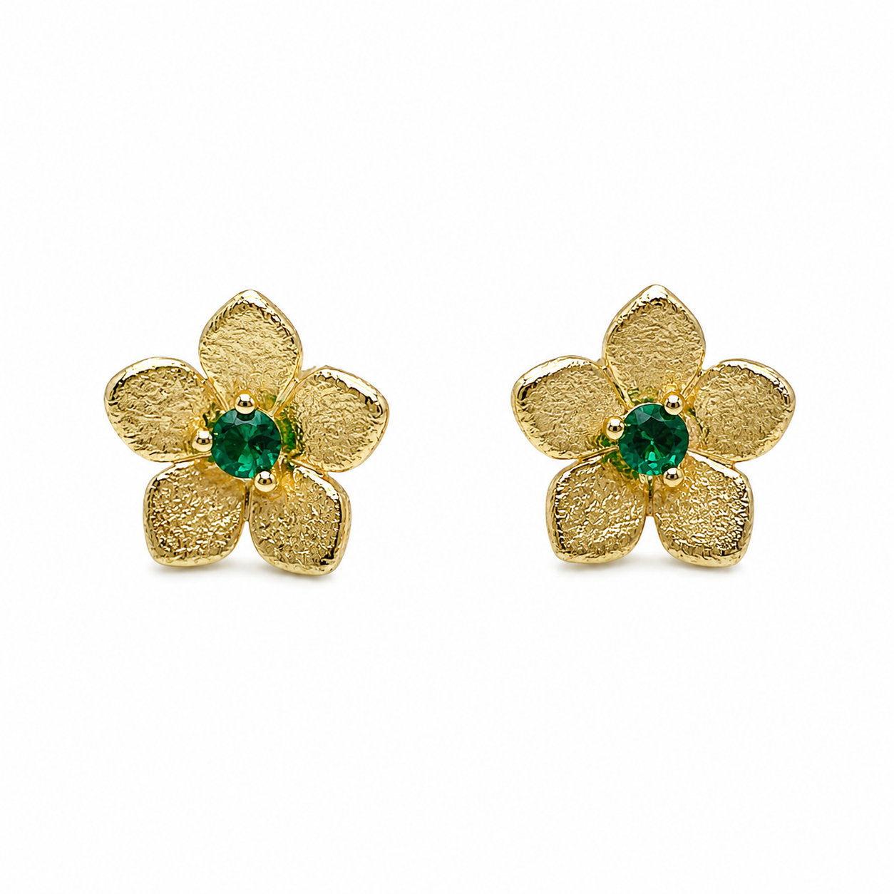 Mini Matte Flower earrings