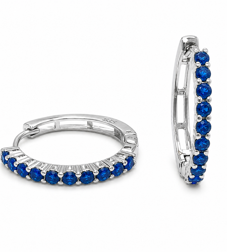 2 cm Classic cz huggie