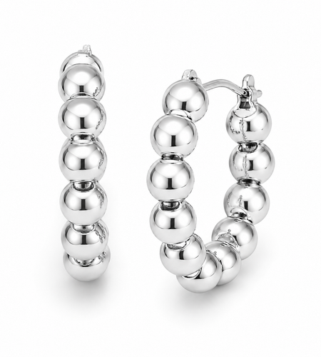 Luna Bead Hoops