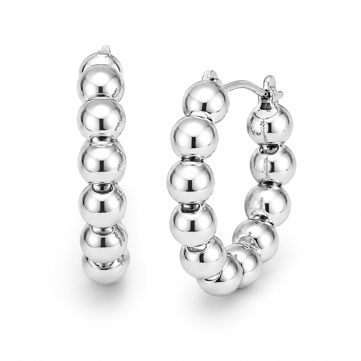 Luna Bead Hoops