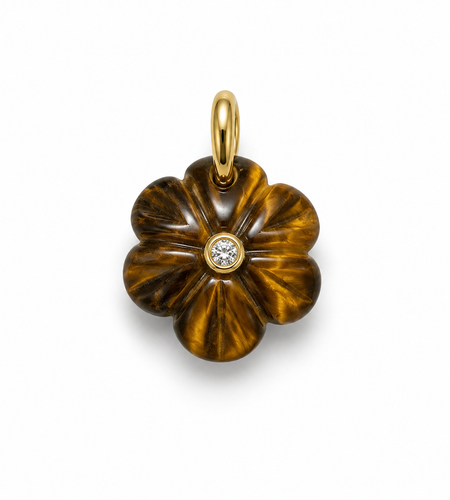 Mini Flower stone charm