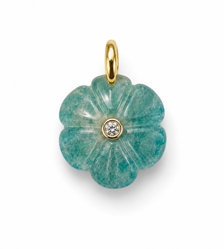 Mini Flower stone charm