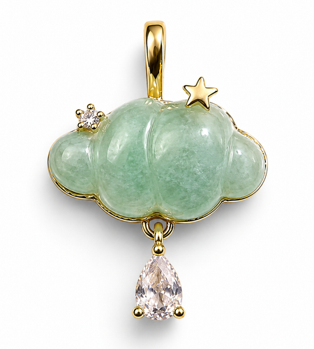 Nube Natural Stone Charm