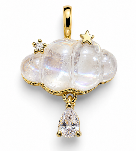 Nube Natural Stone Charm