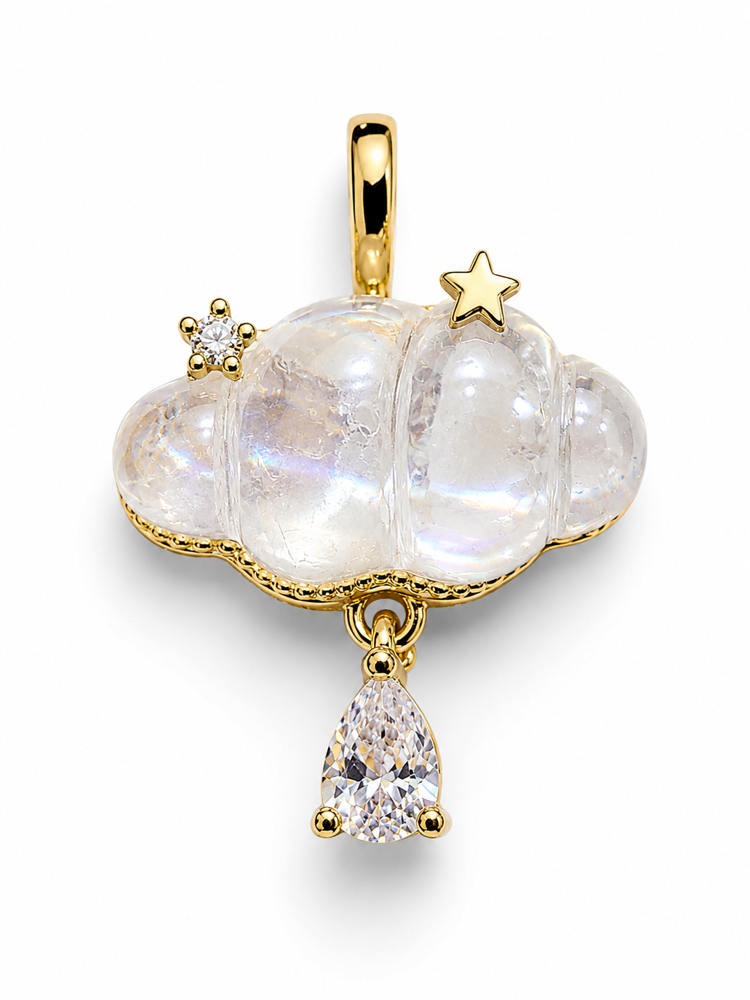 Nube Natural Stone Charm