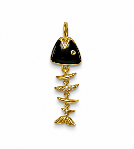 Enamel Fish charm