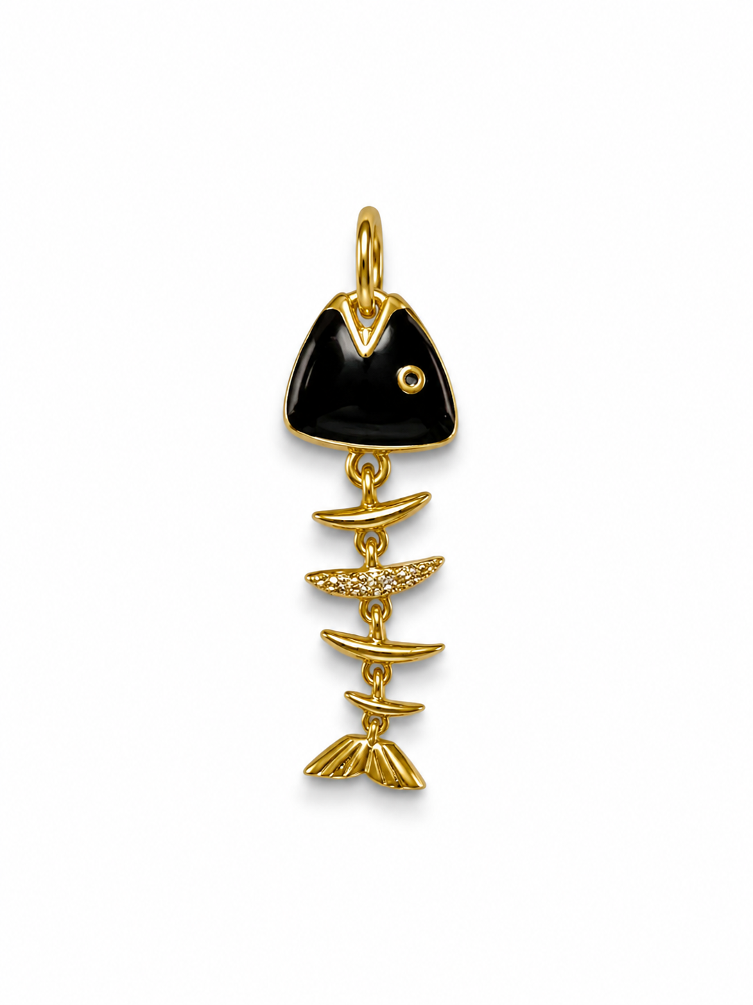 Enamel Fish charm