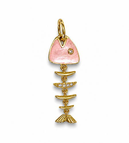 Enamel Fish charm