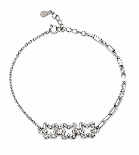 Butterfly Cz bracelet