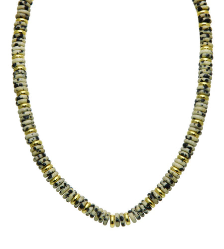 Dalmatian Pukka necklace