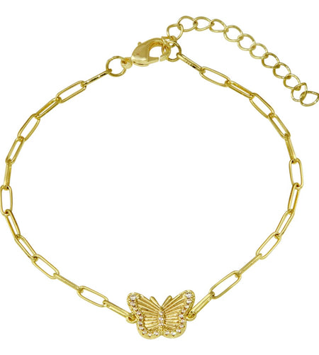 Fluted Butterfly bracelet