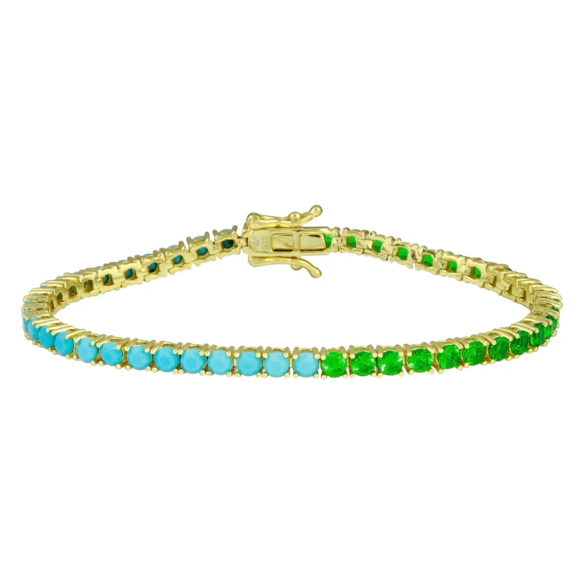 Two Color Tennis bracelet