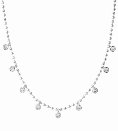 Multi Bezel Necklace