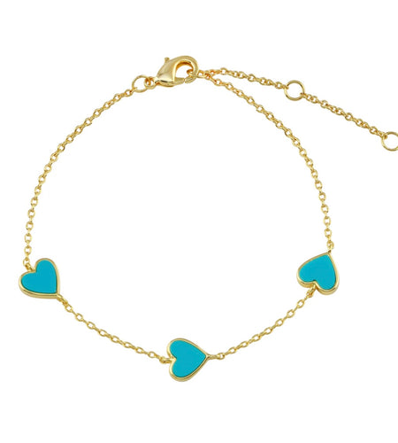 Heart Stone Bracelets