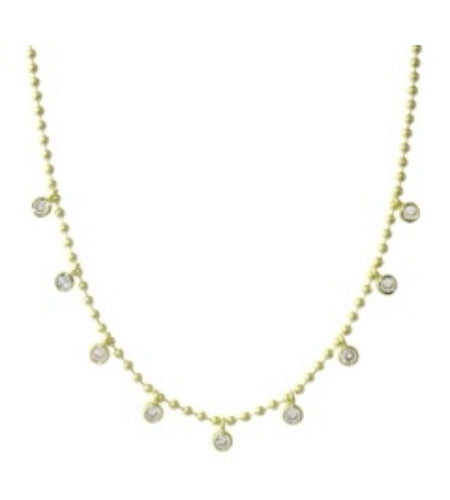 Multi Bezel Necklace