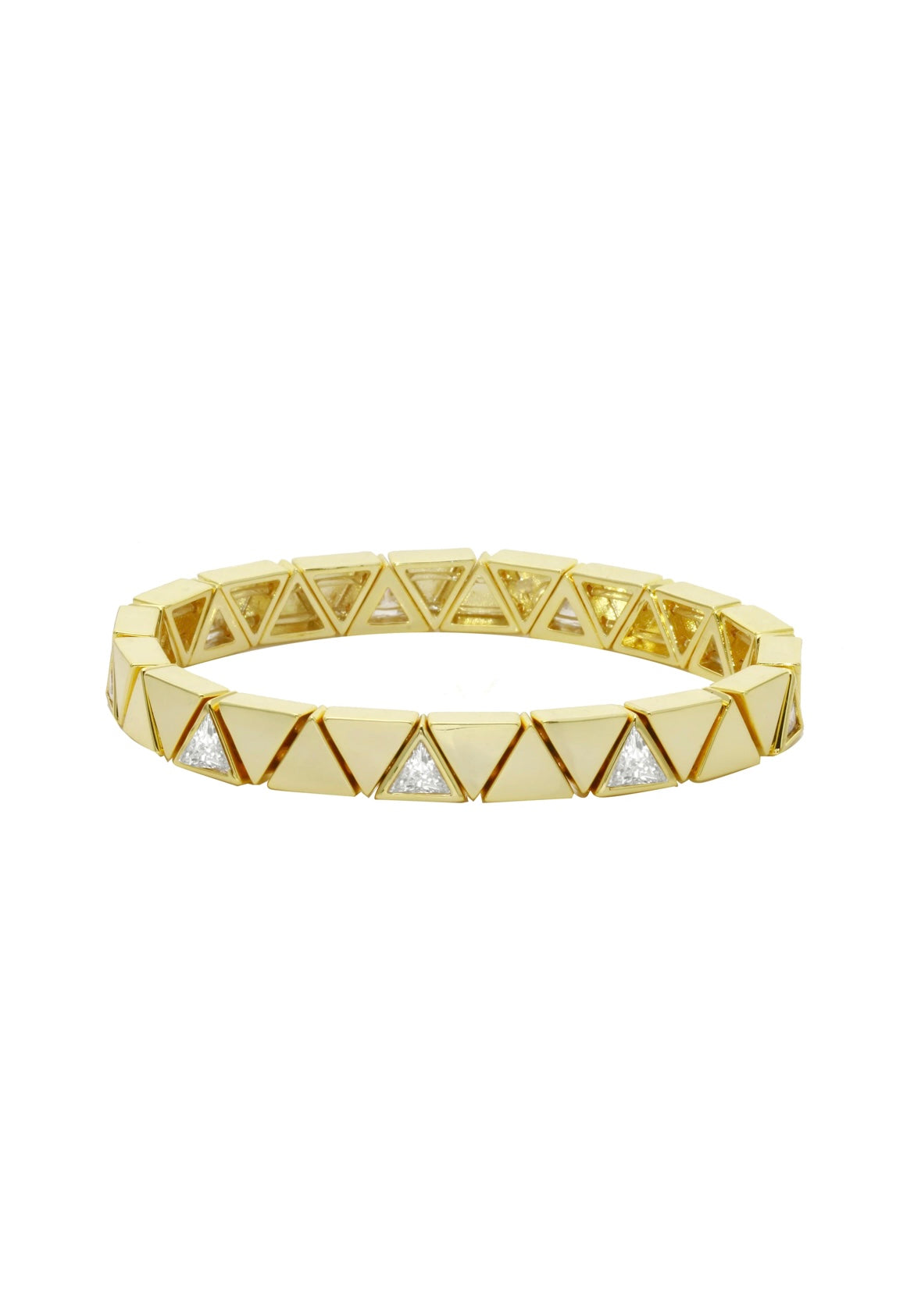 Diamond Triangle Stretchy Bracelet