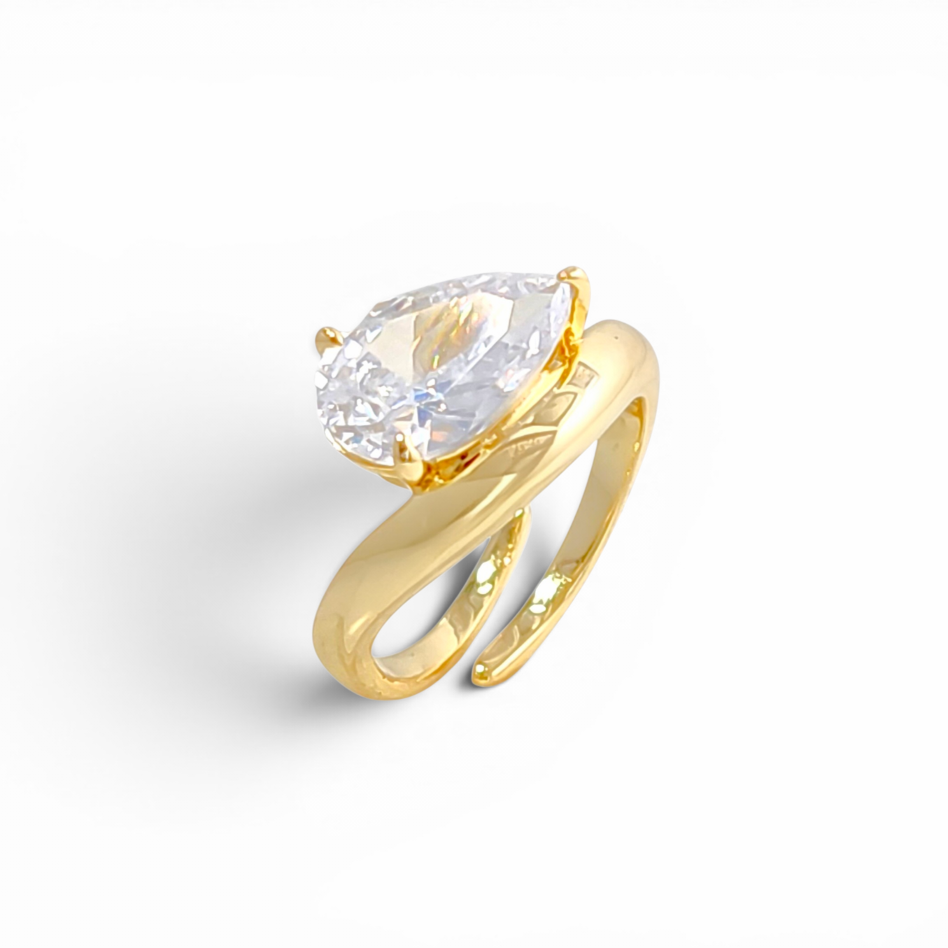 Luna Drop Ring