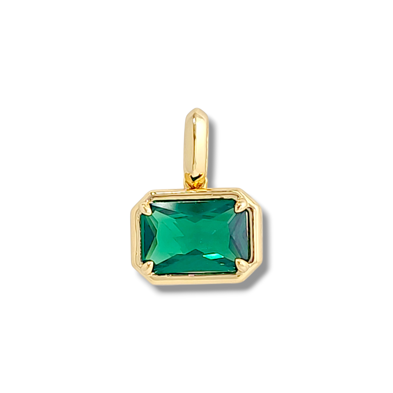 Emerald Glow Charm