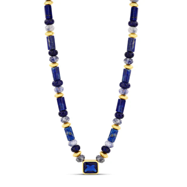 Royal Coastline Stone Necklace