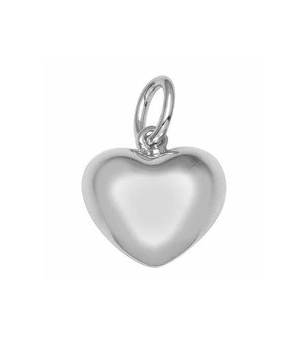 Puff heart Charm