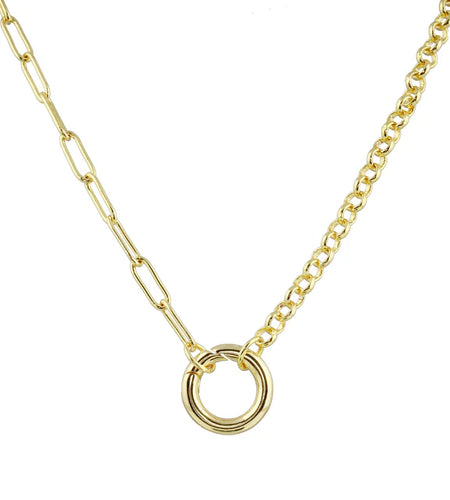 Half Push Clasp Chain