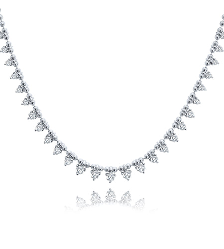 Toilet chain multi charms necklace
