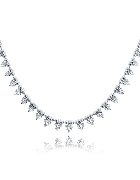 Toilet chain multi charms necklace