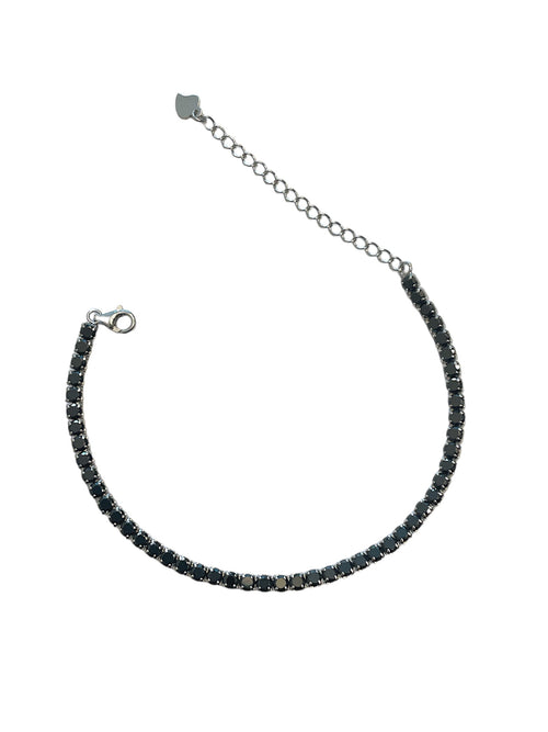 2.5 mm color tennis bracelet