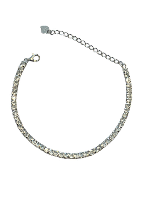2.5 mm color tennis bracelet