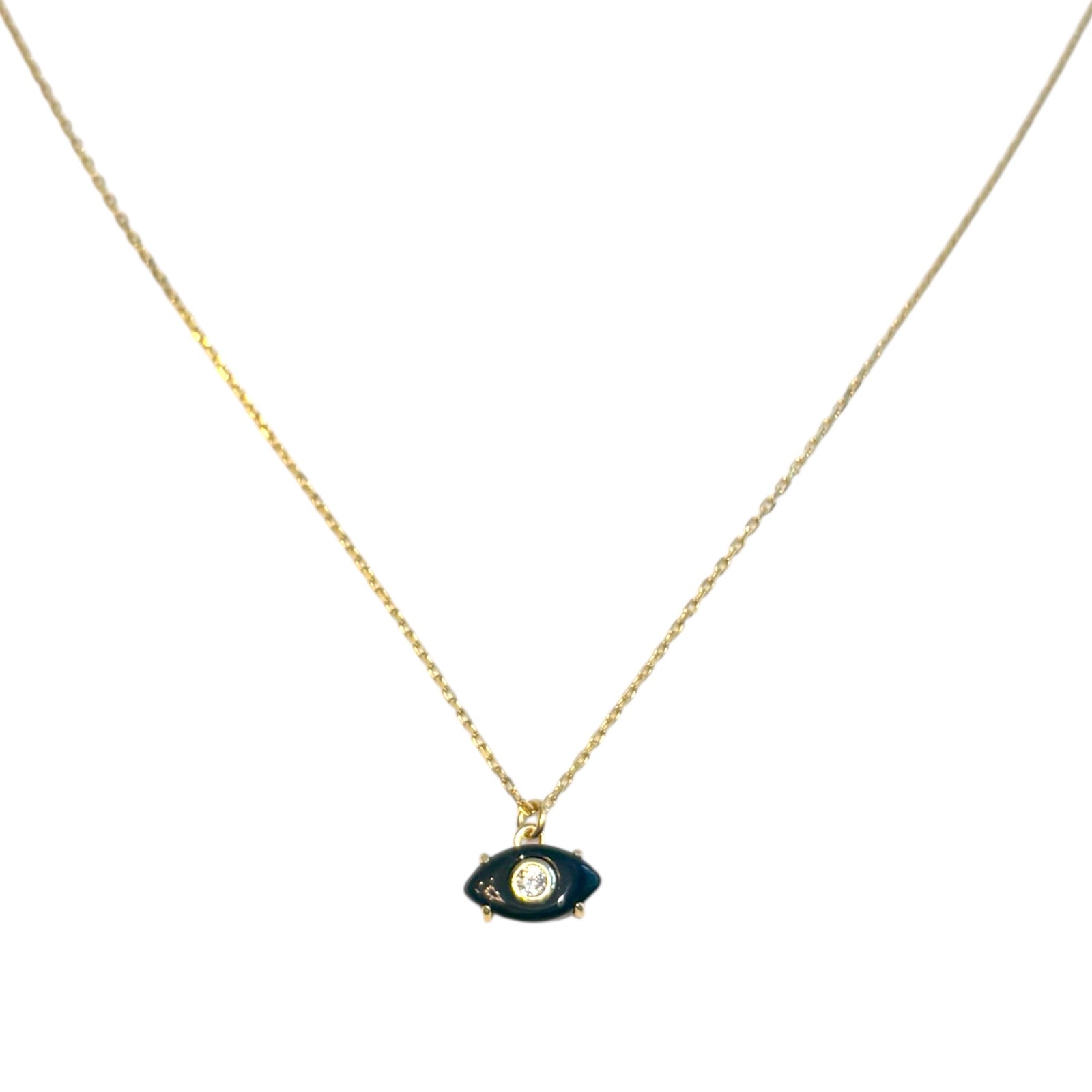 Mini Eye Stone Necklace