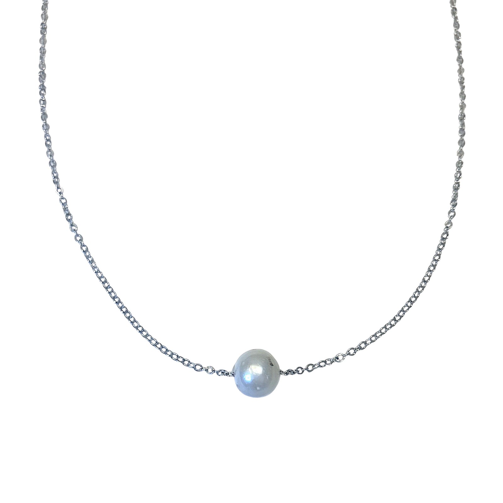 Single Pearl Necklace