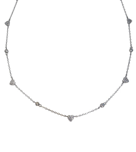 multi mini cz Necklace