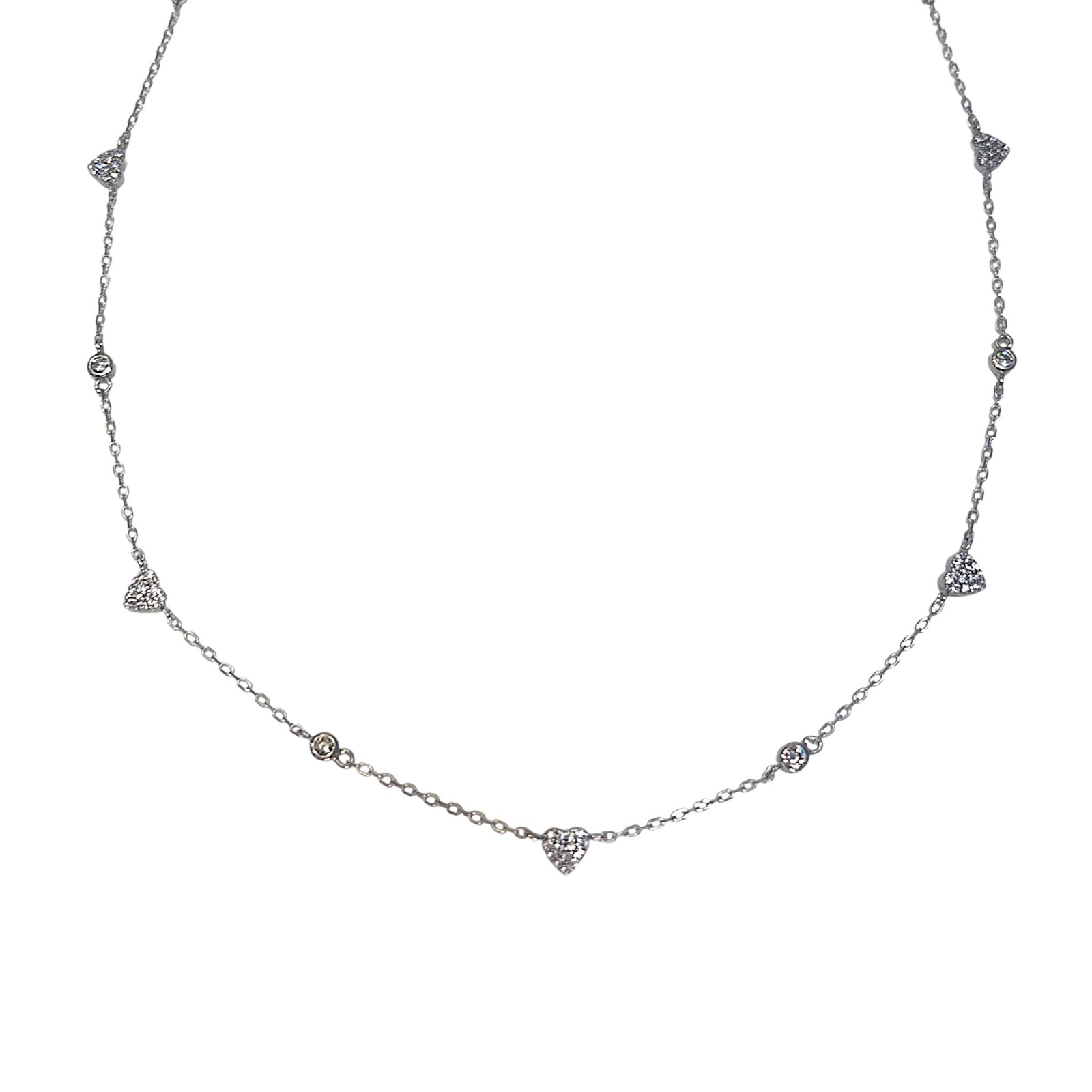 multi mini cz Necklace