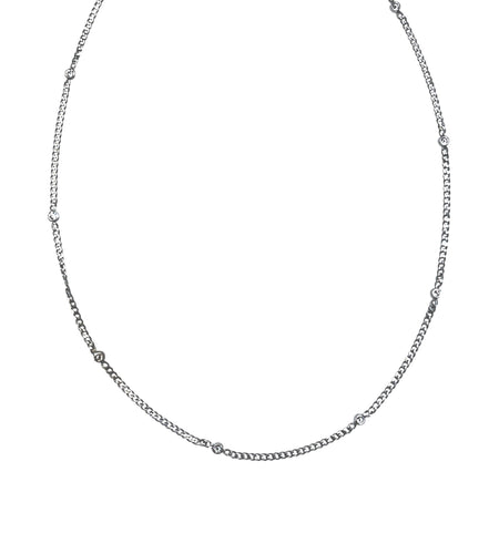 Cuban Diamond by the Yard Necklace