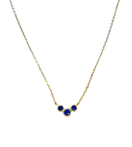 3 Cz Necklace