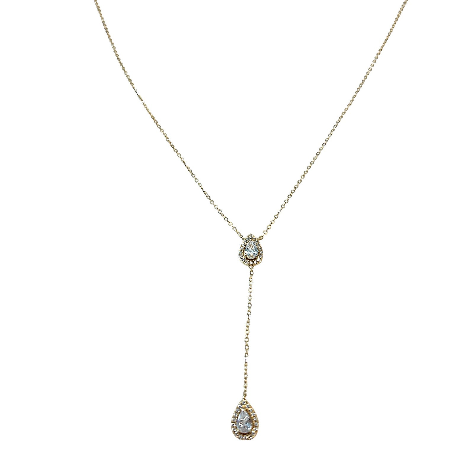 Drops Cz Lariat