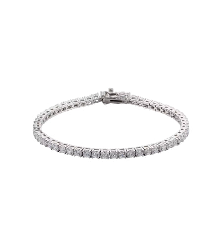 Silver Tennis bracelet 3mm