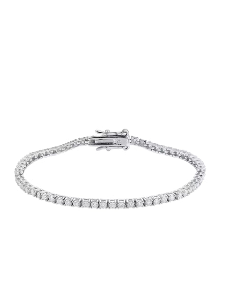 2.5mm tennis bracelet