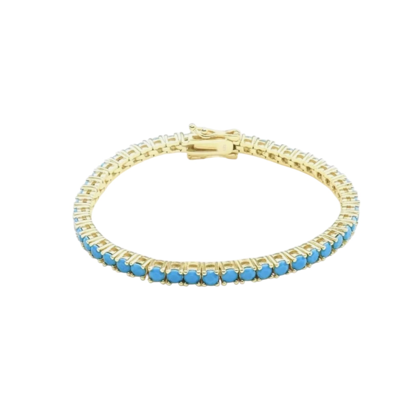 Turquoise Tennis bracelet 3mm