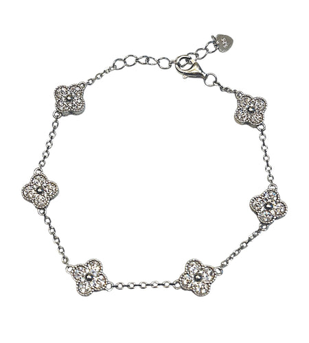 Clover CZ Bracelet