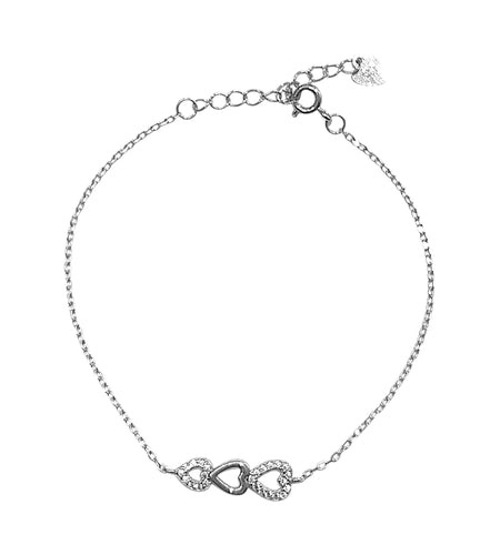 Triple Heart bracelet